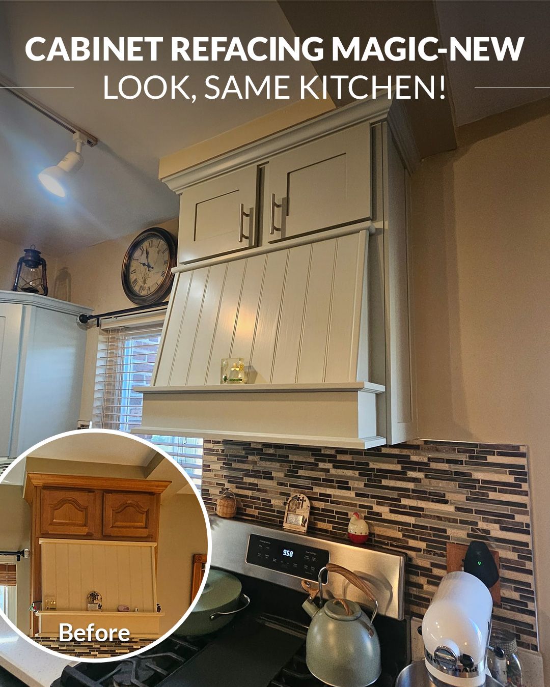 Cabinet Refacing Magic-New Look, Same Kitchen!