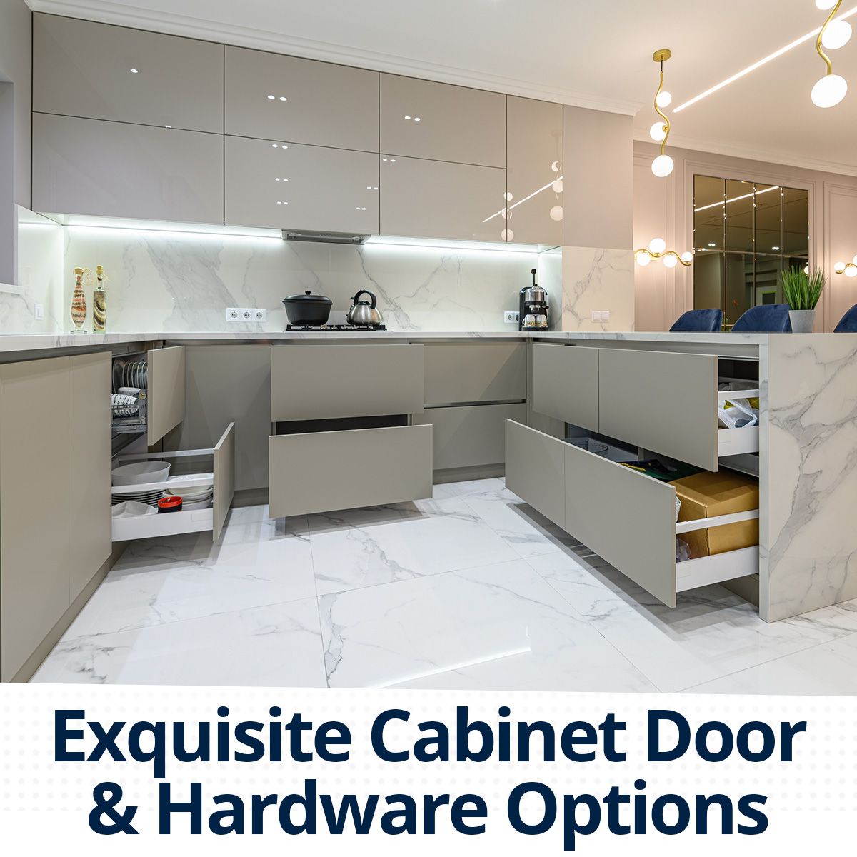 Exquisite Cabinet Door & Hardware Options